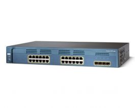 WS-C2970G-24TS-E - Cisco Catalyst 2970 24-Port 24 x 10/100/1000Base-T + 4 SFP Ethernet Managed Stackable Switch