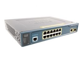 WS-C3560-12PC-S - Cisco Catalyst 3560 12-Port 12 x 10/100 PoE + 1 x Base-T SFP Switch