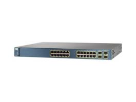 WS-C3560G-24PS-S - Cisco Catalyst 3560 24-Port 10/100/1000 PoE + 4 SFP Ethernet Switch