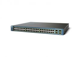 WS-C3560G-48PS-S - Cisco Catalyst 3560 48 x 10/100/1000Base-T Gigabit Ethernet Switch