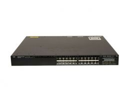 WS-C3650-24TS-L - Cisco Catalyst 3650 24-Ports 10/100/1000 + 4 x SFP Managed Stackable 1U Rack-Mountable Switch