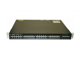 WS-C3650-48PD-L - Cisco Catalyst 3650 48-Port 10/100/1000 + 2 x 10 Gigabit SFP+ Port Managed Rack-mountable Network Switch