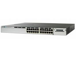 WS-C3750X-24P-S - Cisco Catalyst 24-Ports 2-Slot 10/100/1000Base-T Ethernet Switch