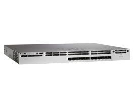 WS-C3850-12S-S - Cisco Catalyst 12-Port 1000Base-X Layer-3 Managed Stackable Gigabit Ethernet Switch