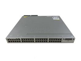 WS-C3850-48P-L - Cisco Catalyst 3850 48-Ports 10/100/1000 PoE+ Rack-mountable Managed Ethernet Switch