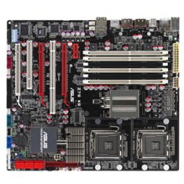 90-MSVC40-G0UAY00Z - ASUS Intel 5400 24GB DDR2 1600MHz FSB Dual Socket LGA771 ATX Motherboard