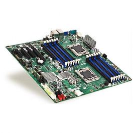 BB5000XVNSATAR - Intel 5000X Dual Xeon DC 1333MHz/ 32GB/ PCIEX/ 2PCIX GigaBit Ethernet SATA Motherboard