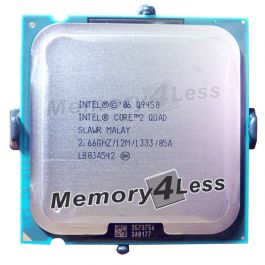 BX80569Q9450 - Intel Core 2 Quad Q9450 2.66GHz 1333MHz FSB 12MB L2 Cache Socket LGA775 Desktop Processor