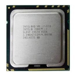 BX80613I7970 - Intel Core i7-970 6 Core 3.20GHz 4.80GT/s QPI 12MB L3 Cache Socket FCLGA1366 Desktop Processor