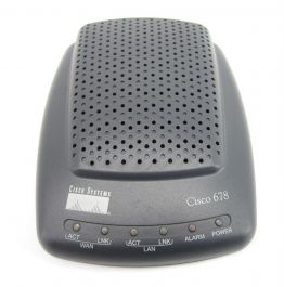 CISCO678-2 - Cisco 678 10/100Mbps Ethernet ADSL Router with Power Adapter