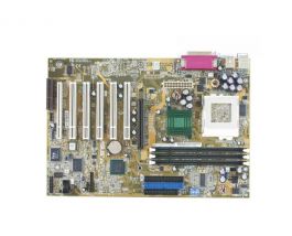 CUSL2-C - Asus Motherboard + Intel Pentium III CPU + HSF I/O Plate REv 1.02