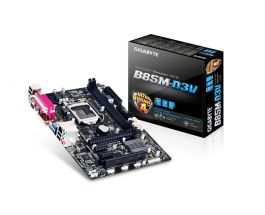 GA-B85M-D3V - Gigabyte Motherboard Rev.1.1 Intel B85 Socket LGA1150 DDR3 Micro ATX