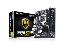 GA-H110M-S2V - Gigabyte Motherboard CPU i3 i5 i7 LGA1151 Intel DDR4 VGA DVI USB3