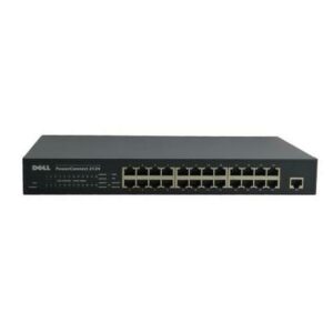 3N347 - Dell PowerConnect 2124 24-Ports Fast 10/100BaseT + 1-Port 10/100/1000BaseT Ethernet Network Switch