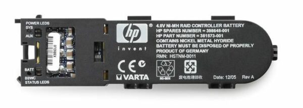 405148B21OB - HP 512MB Battery Backed Write Cache (BBWC) Upgrade for HP Smart Array P400