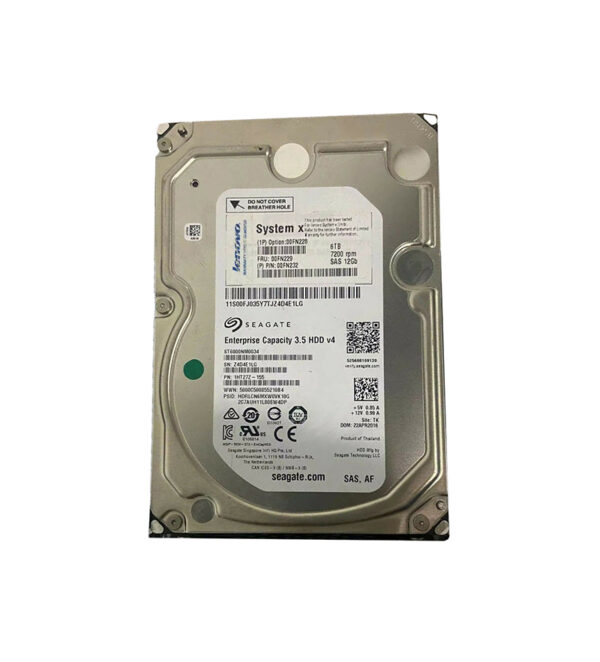 00FN228 - IBM 6TB 7200RPM SAS 12Gb/s Hot Swappable 3.5-Inch Hard Drive for System x3550 M5