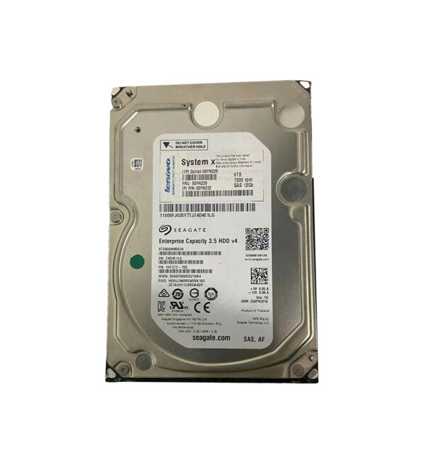 00FN232 - IBM 6TB 7200RPM SAS 12Gb/s Hot Swappable 3.5-Inch Hard Drive