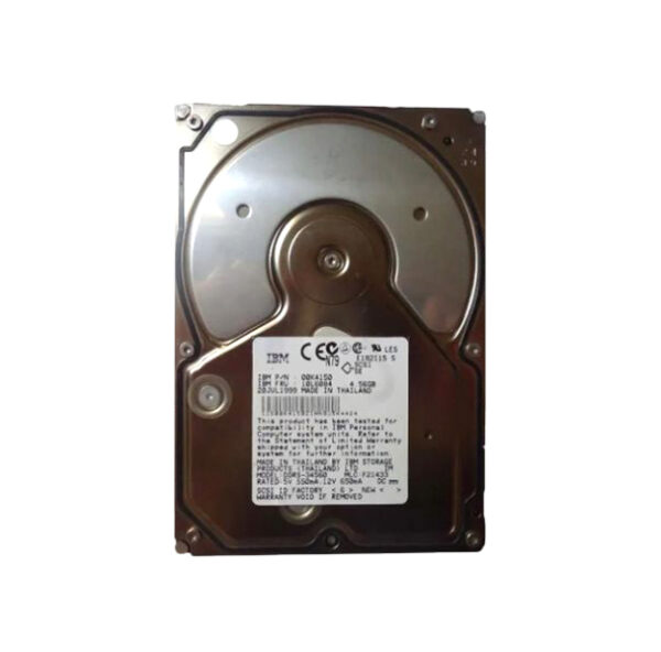 00K4150 - IBM Ultrastar 9ES 4.5GB 7200RPM Ultra Wide SCSI 68-Pin 512KB Cache 3.5-Inch Hard Drive