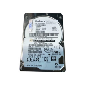 00NA251 - IBM 900GB 10000RPM SAS 12Gb/s Hot Swappable 2.5-Inch Hard Drive for x3550 M5