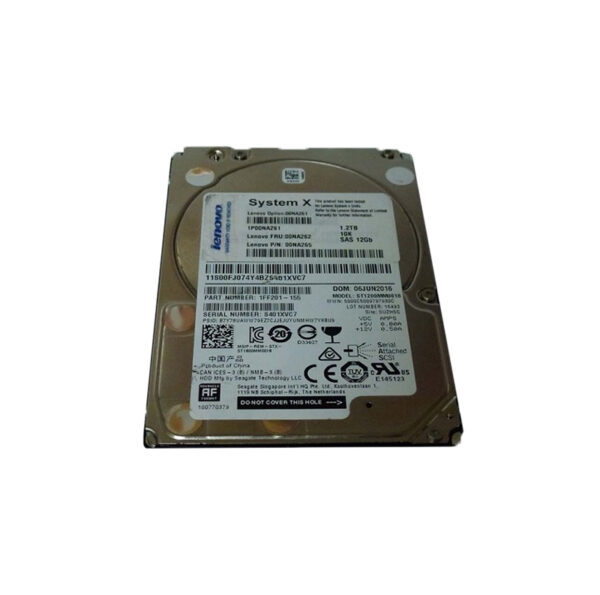 00NA261 - IBM 1.2TB 10000RPM SAS 12Gb/s Hot Swappable 2.5-Inch Hard Drive for System x3550 M5
