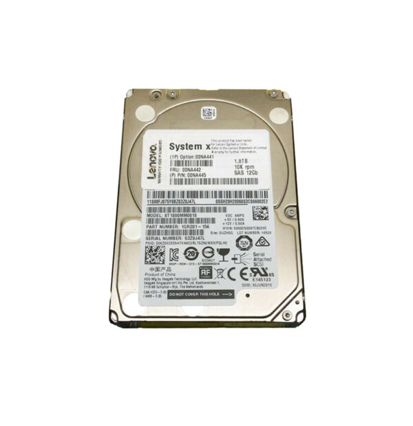 00NA445 - IBM 1.8TB 10000RPM SAS 6Gb/s Hot Swappable 2.5-Inch Hard Drive