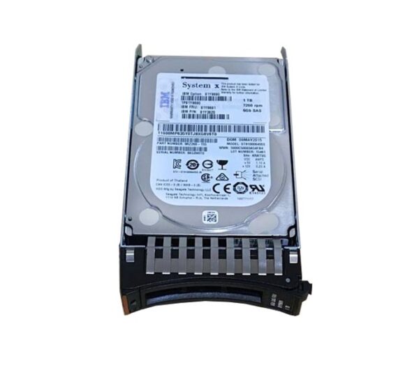 00NA492 - IBM 1TB 7200RPM SAS 12Gb/s Hot Swappable 2.5-Inch Hard Drive