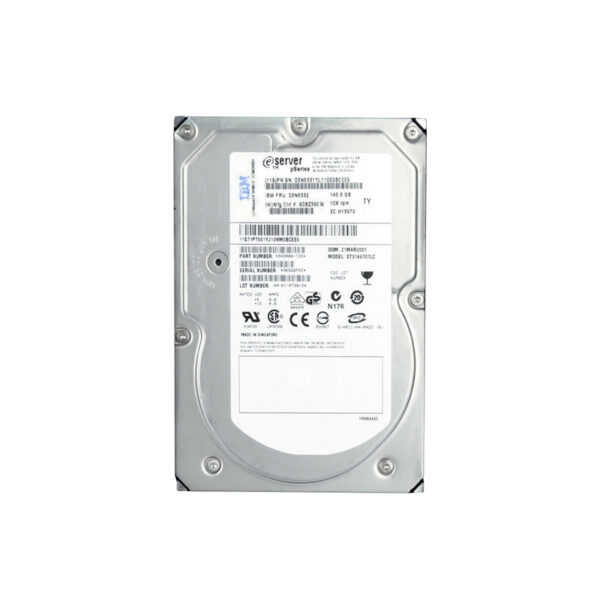 03N6332 - IBM 146.8GB 10000RPM Ultra320 SCSI 80-Pin Hot Swappable 3.5-Inch Hard Drive