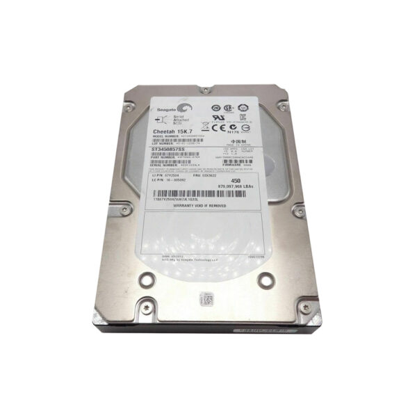 03X3622 - IBM 450GB 15000RPM SAS 6Gb/s 64MB Cache 3.5-Inch Hard Drive