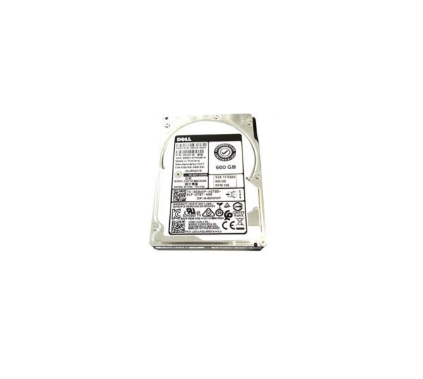 06DWVP - Dell 600GB 10000RPM SAS 12Gb/s Hot-Pluggable 128MB Cache (512n) 2.5-Inch Hard Drive with Tray for PowerEdge Servers