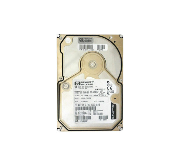 07N4602 - IBM 36.4GB 10000RPM Ultra-3 SCSI 4MB Cache 80-Pin 3.5-Inch Hard Drive