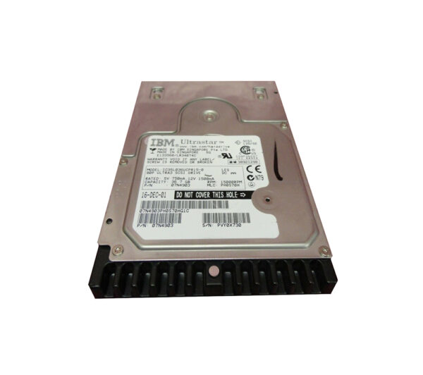 07N4903 - IBM 36.7GB 15000RPM Ultra160 SCSI 80-Pin 4MB Cache 3.5-Inch Hard Drive