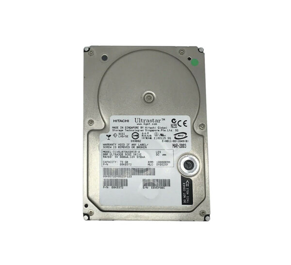 08K0372 - IBM Ultrastar 146Z10 73GB 10000RPM Ultra320 SCSI 80-Pin 8MB Cache 3.5-Inch Hard Drive