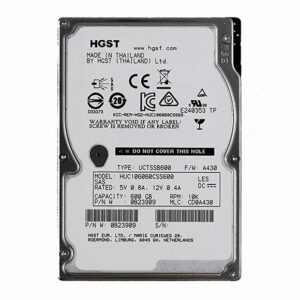 0B23909 - HGST Ultrastar C10K600 Series 600GB 10000RPM SAS 6Gb/s 64MB Cache SFF 2.5-inch Enterprise Hard Drive