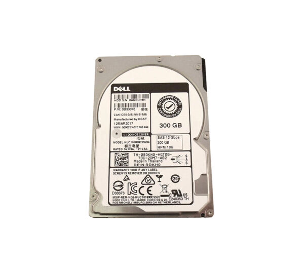0B33076 - HGST Ultrastar C10K1800 Series 300GB 10520RPM SAS 12Gb/s 128MB Cache 512n (Secure Erase) 2.5-inch Hard Drive