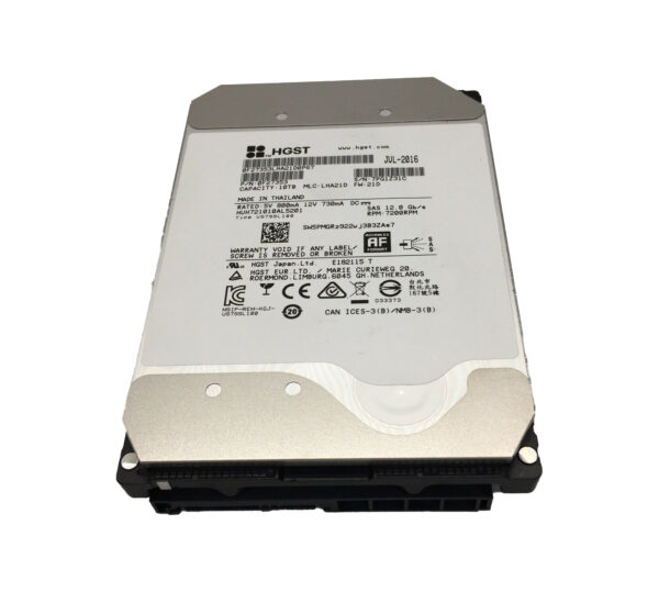 0F27353 - HGST Ultrastar DC HC510 Series 10TB 7200RPM SAS 12Gb/s 256MB Cache 512e (TCG Encryption) 3.5-inch Hard Drive