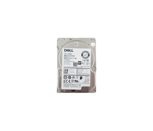 0JY57X - Dell 1.8TB 10000RPM SAS 12Gb/s Hot-Pluggable (512e) 2.5-Inch Hard Drive with Tray for PowerEdge Server