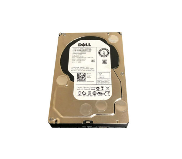 0N36YX - Dell 4TB 7200RPM SATA 6Gb/s Hot-Pluggable 64MB Cache (512n) 3.5-Inch Hard Drive with Tray for PowerEdge Server & PowerVault Storage Array