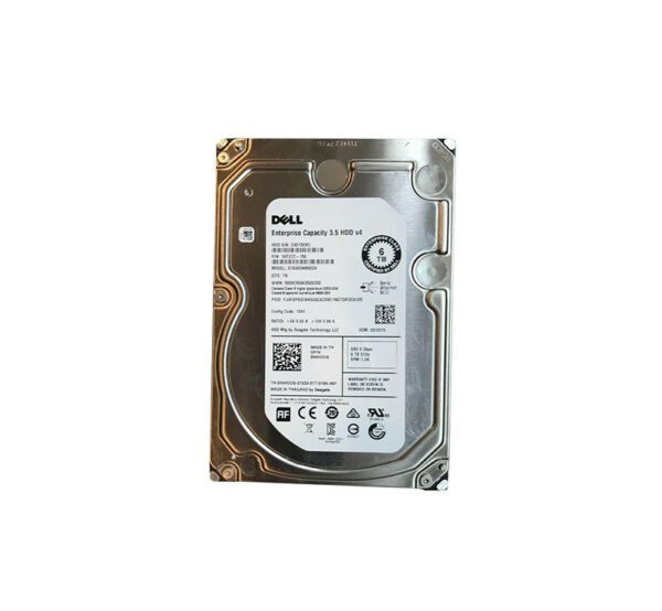 0NWCCG - Dell 6TB 7200RPM SAS 12Gb/s Hot-Pluggable (512e) 3.5-Inch Nearline Hard Drive with Tray for PowerEdge Server & PowerVault Storage Array