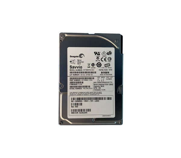 0UW636 - Dell 36GB 10000RPM SAS 3Gb/s Hot-Pluggable 2.5-Inch Hard Drive with Tray for PowerEdge Server & PowerVault Storage Array