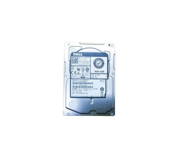 0YFKXK - Dell 300GB 15000RPM SAS 12Gb/s Hot-Pluggable (512n) 2.5-Inch Hard Drive with Tray for PowerEdge Servers
