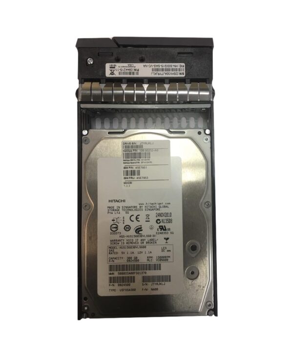 108-00232+A0 - NetApp 300GB 15000RPM SAS 6Gb/s 64MB Cache 3.5-Inch Hard Drive