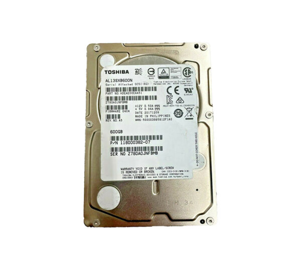 118000382-07 - EMC 600GB 15000RPM SAS 6Gb/s 3.5-Inch Hard Drive
