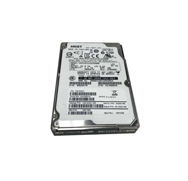 18R1085 - IBM 1.2TB 10000RPM SAS 6Gb/s 2.5-Inch Hard Drive for N Series