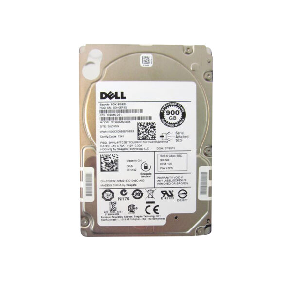 1C9066-251 - Seagate Savvio 10K.6 Series 900GB 10000RPM SAS 6Gb/s (SED FIPS 140-2) 64MB Cache 2.5-Inch Hard Drive