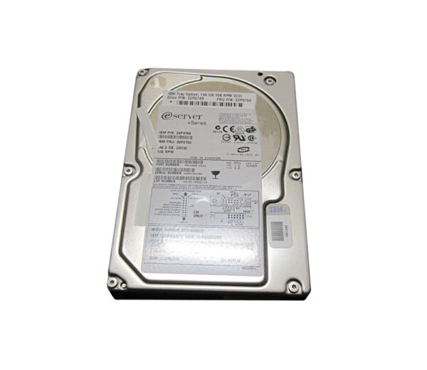 24P3766 - IBM 146GB 10000RPM Ultra160 SCSI 80-Pin Hot Swappable 3.5-Inch Hard Drive
