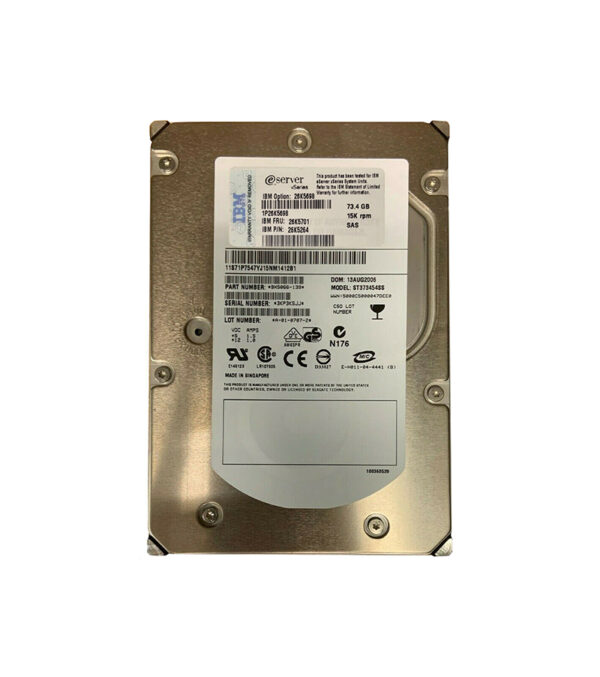26K5701 - IBM 73.4GB 15000RPM SAS 3Gb/s Hot Swappable 16MB Cache 3.5-Inch Hard Drive with Tray for System x3650