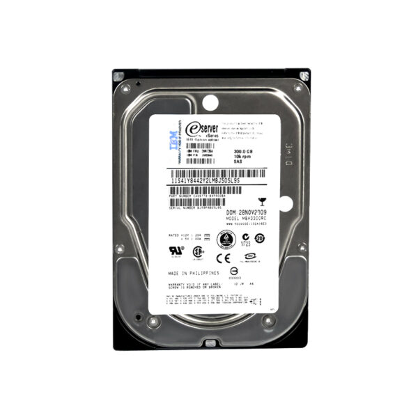26K5845 - IBM 300GB 10000RPM SAS 3Gb/s 16MB Cache 3.5-Inch Hard Drive