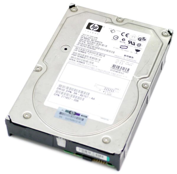 271837-006 - HP 146GB 15000RPM Ultra-320 SCSI Hot-Pluggable (LVD) 80-Pin 3.5-Inch Hard Drive with Tray