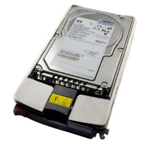 271837-008 - HP 72.8GB 10000RPM Ultra-320 SCSI Hot-Pluggable (LVD) 80-Pin 3.5-Inch Hard Drive with Tray for BL20p G1/BL20p G2/BL20p G3/BL25p/BL40p Server