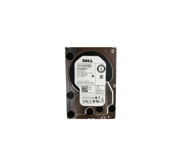 2G4HM - Dell 2TB 7200RPM SATA 3Gb/s Hot-Pluggable (512n) 3.5-Inch Hard Drive with Tray for PowerEdge Server & PowerVault Storage Array